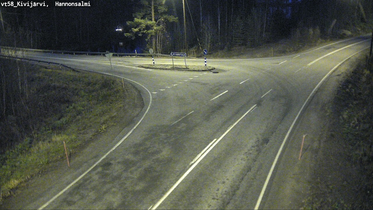 Kelikamerat Kuva Tie 58 Kivijärvi, Hannonsalmi, Kivijärvi, Keski-Suomi