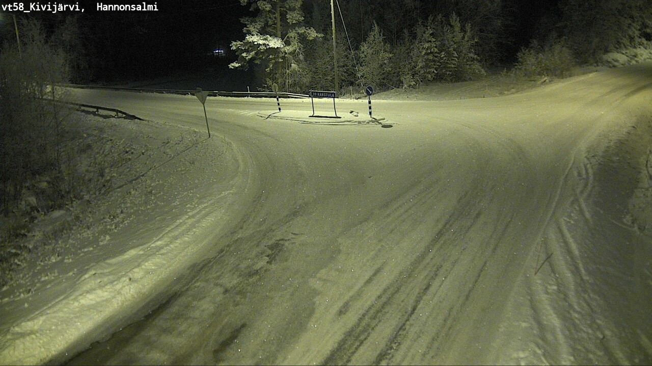 Kelikamerat Kuva Tie 58 Kivijärvi, Hannonsalmi, Kivijärvi, Keski-Suomi