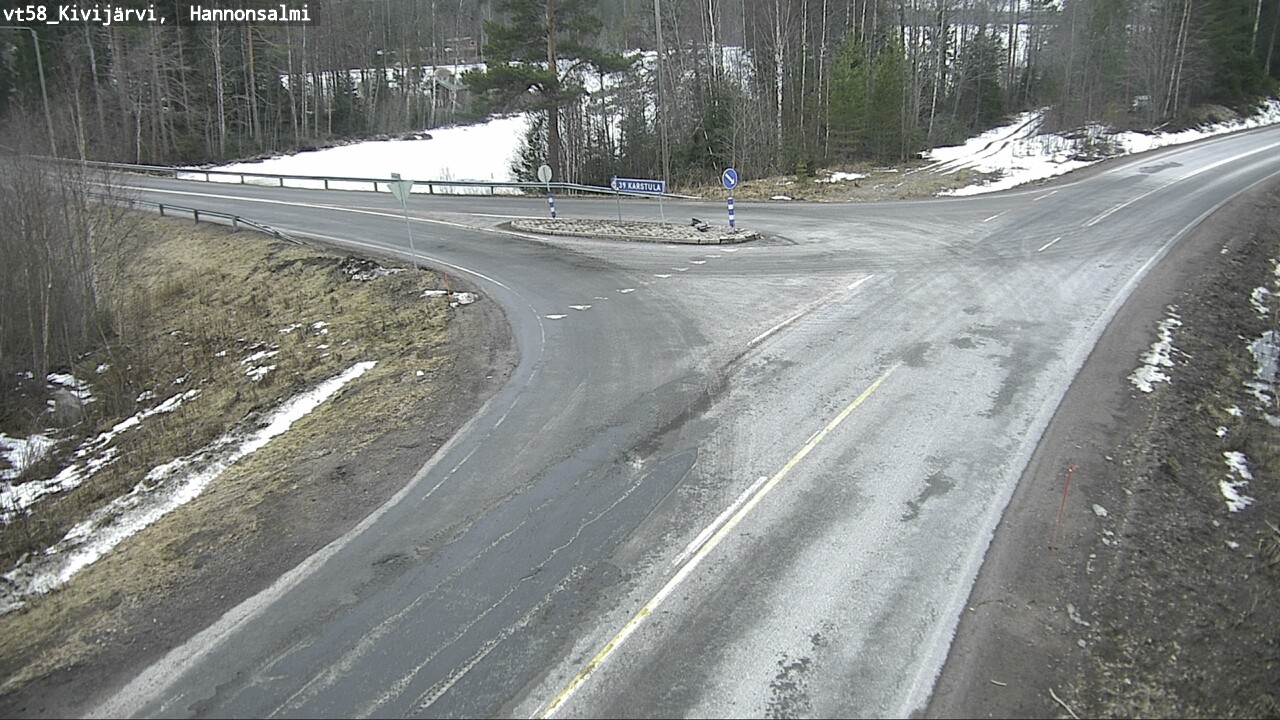 Kelikamerat Kuva Tie 58 Kivijärvi, Hannonsalmi, Kivijärvi, Keski-Suomi
