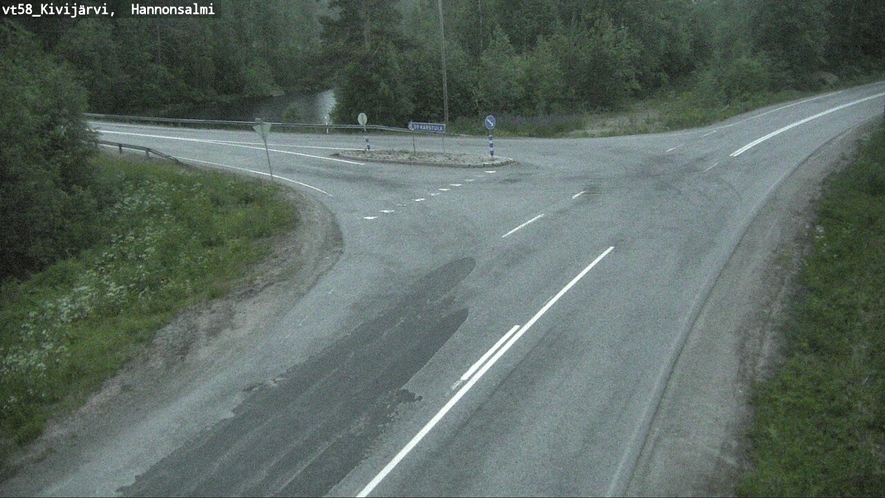 Kelikamerat Kuva Tie 58 Kivijärvi, Hannonsalmi, Kivijärvi, Keski-Suomi