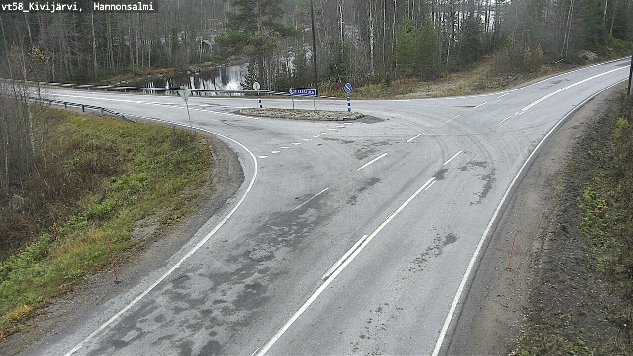 Kelikamerat Kuva Tie 58 Kivijärvi, Hannonsalmi, Kivijärvi, Keski-Suomi