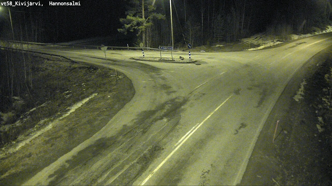 Kelikamerat Kuva Tie 58 Kivijärvi, Hannonsalmi, Kivijärvi, Keski-Suomi