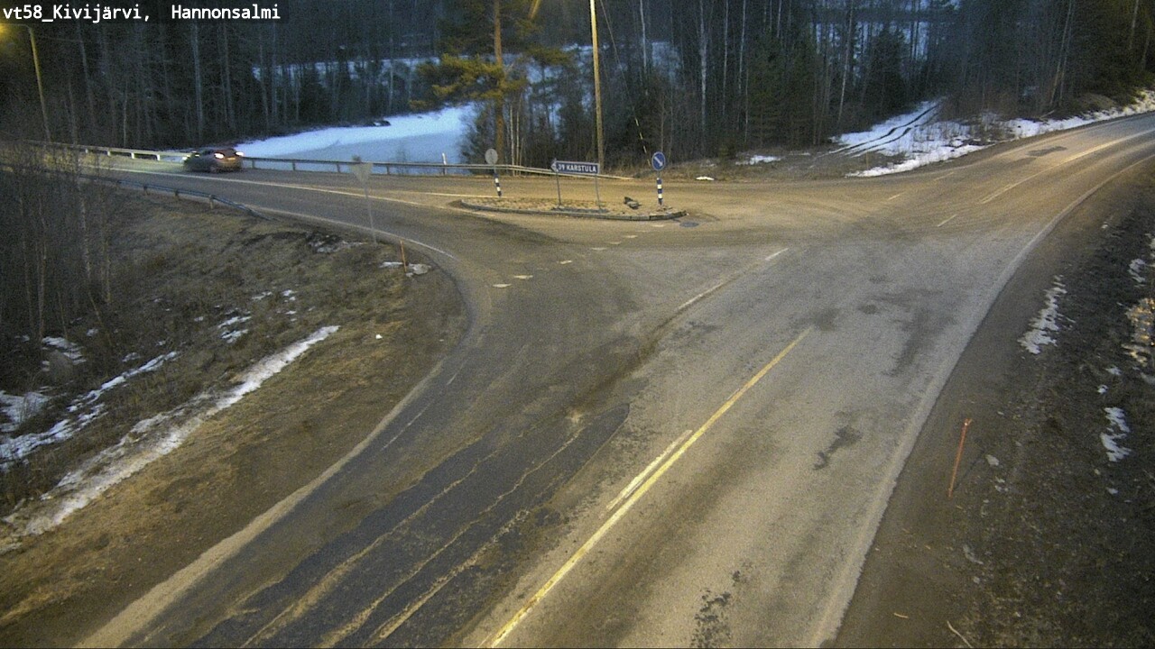 Kelikamerat Kuva Tie 58 Kivijärvi, Hannonsalmi, Kivijärvi, Keski-Suomi