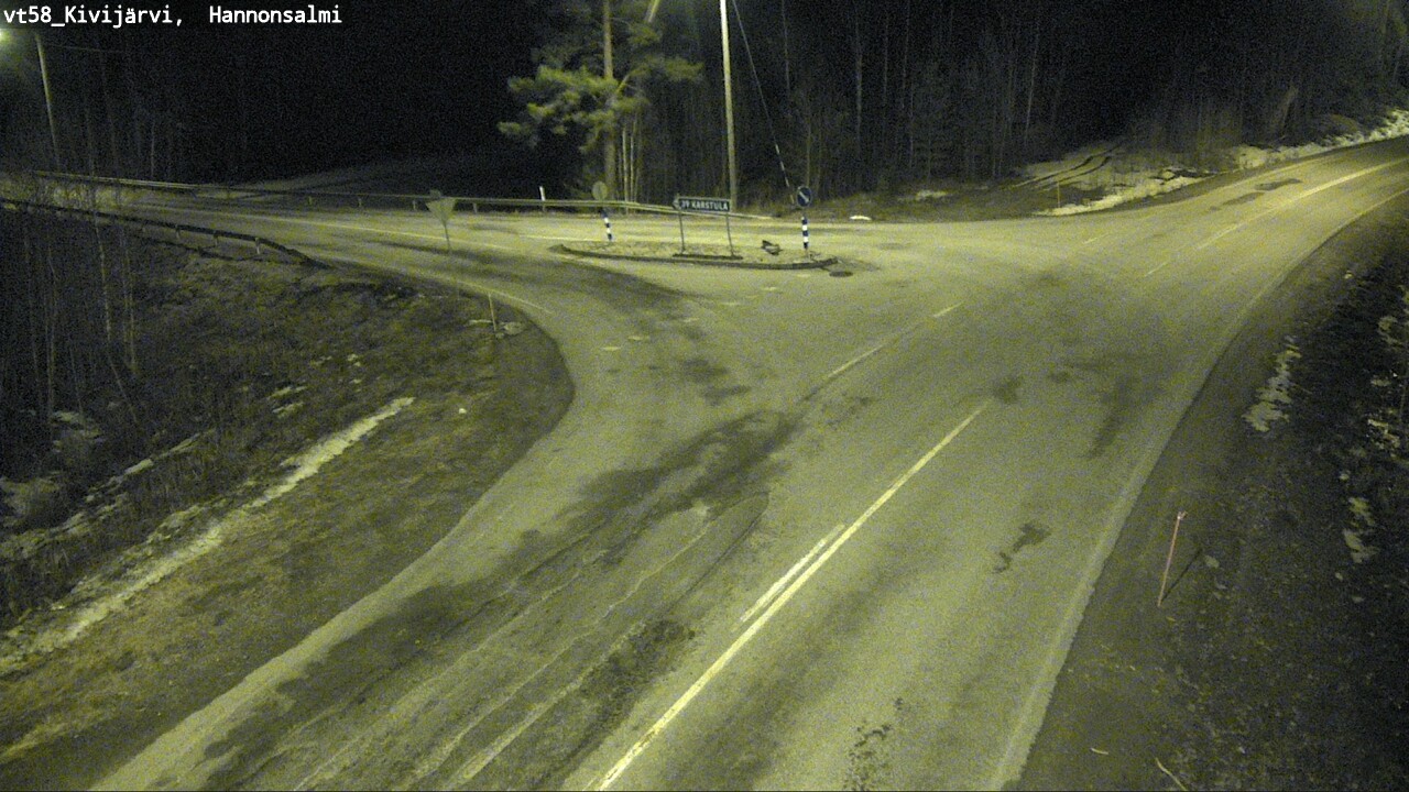 Kelikamerat Kuva Tie 58 Kivijärvi, Hannonsalmi, Kivijärvi, Keski-Suomi