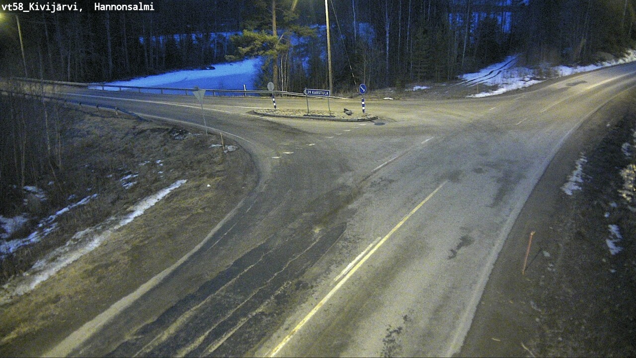 Kelikamerat Kuva Tie 58 Kivijärvi, Hannonsalmi, Kivijärvi, Keski-Suomi