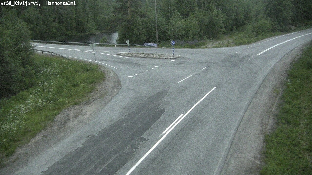 Kelikamerat Kuva Tie 58 Kivijärvi, Hannonsalmi, Kivijärvi, Keski-Suomi