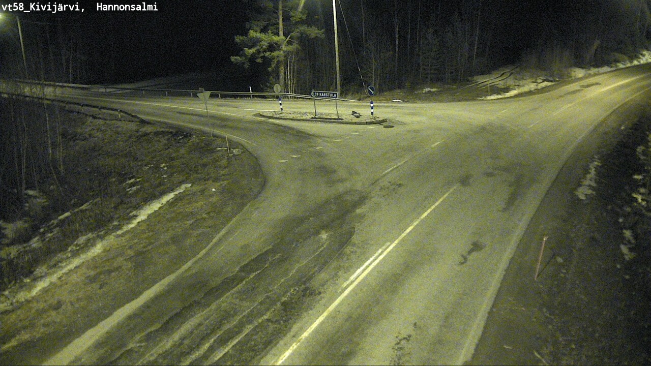 Kelikamerat Kuva Tie 58 Kivijärvi, Hannonsalmi, Kivijärvi, Keski-Suomi