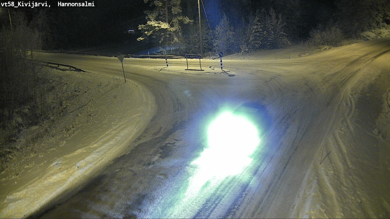 Kelikamerat Kuva Tie 58 Kivijärvi, Hannonsalmi, Kivijärvi, Keski-Suomi