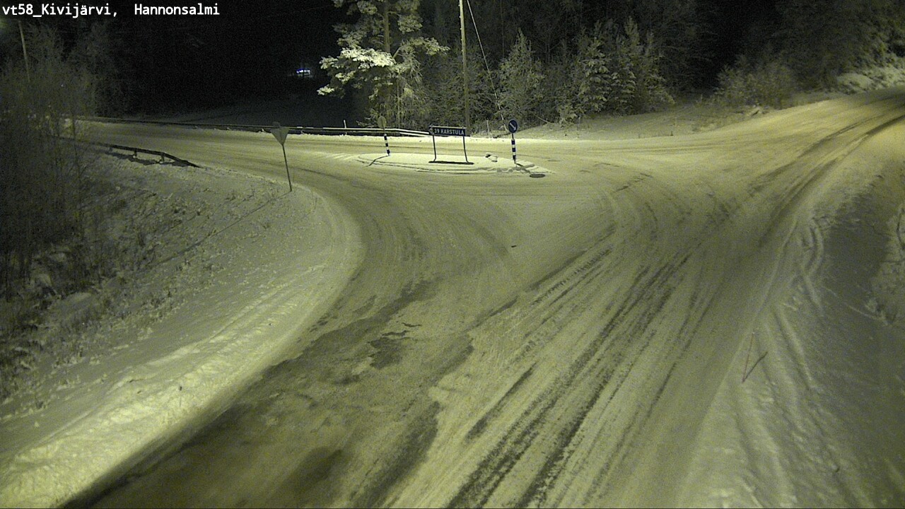 Kelikamerat Kuva Tie 58 Kivijärvi, Hannonsalmi, Kivijärvi, Keski-Suomi