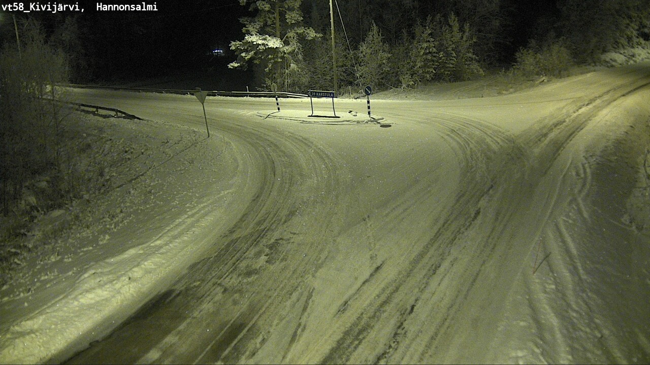 Kelikamerat Kuva Tie 58 Kivijärvi, Hannonsalmi, Kivijärvi, Keski-Suomi