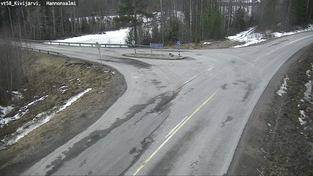 Kelikamerat Kuva Tie 58 Kivijärvi, Hannonsalmi, Kivijärvi, Keski-Suomi