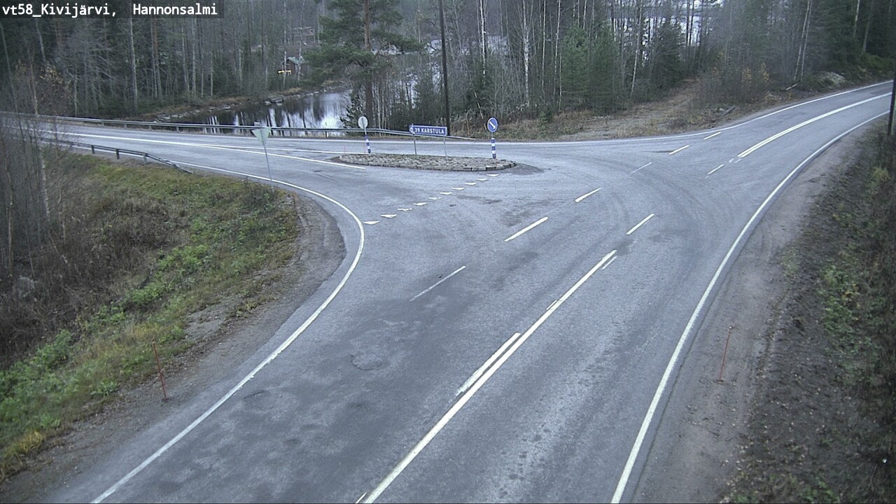 Kelikamerat Kuva Tie 58 Kivijärvi, Hannonsalmi, Kivijärvi, Keski-Suomi