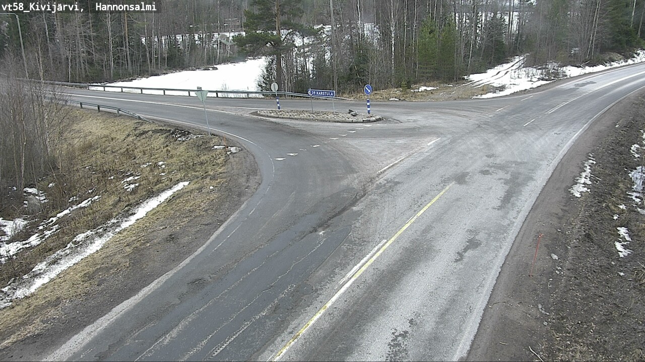 Kelikamerat Kuva Tie 58 Kivijärvi, Hannonsalmi, Kivijärvi, Keski-Suomi