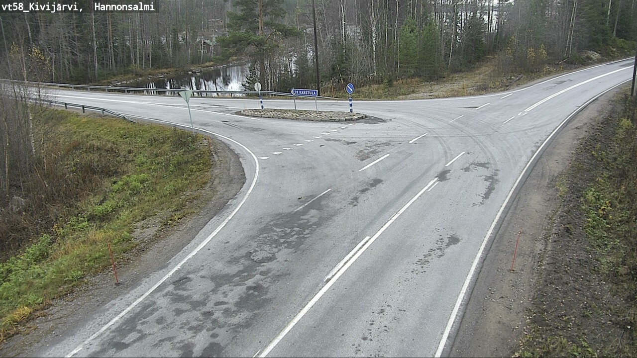 Kelikamerat Kuva Tie 58 Kivijärvi, Hannonsalmi, Kivijärvi, Keski-Suomi