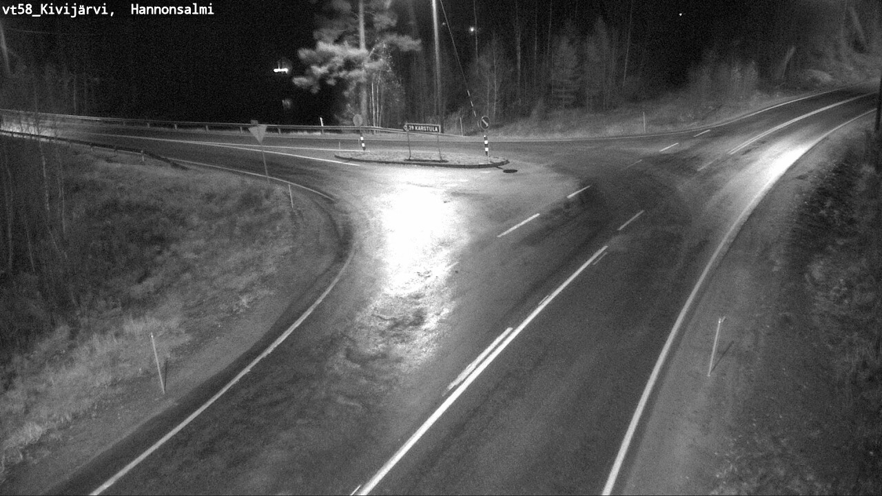 Kelikamerat Kuva Tie 58 Kivijärvi, Hannonsalmi, Kivijärvi, Keski-Suomi