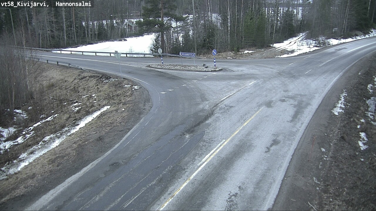 Kelikamerat Kuva Tie 58 Kivijärvi, Hannonsalmi, Kivijärvi, Keski-Suomi