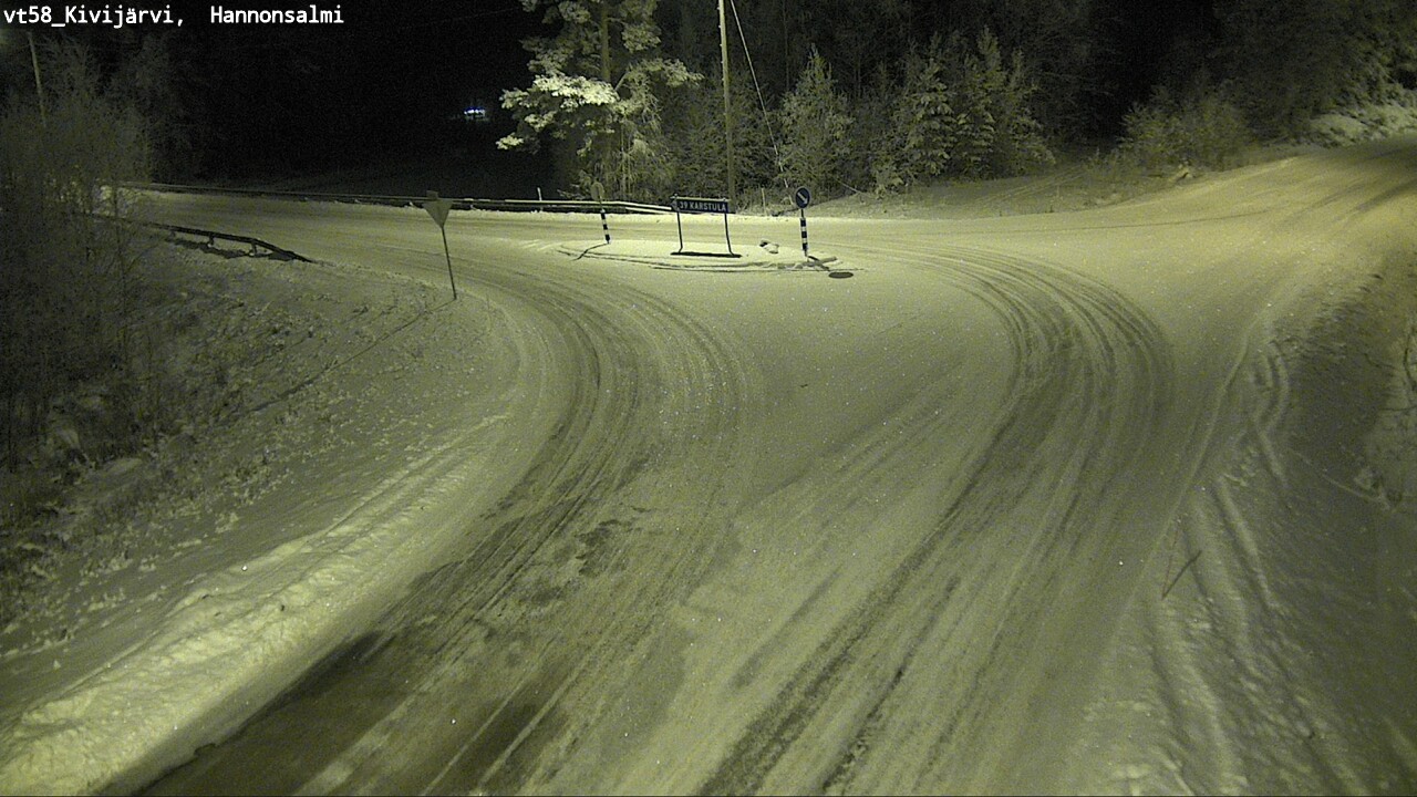Kelikamerat Kuva Tie 58 Kivijärvi, Hannonsalmi, Kivijärvi, Keski-Suomi