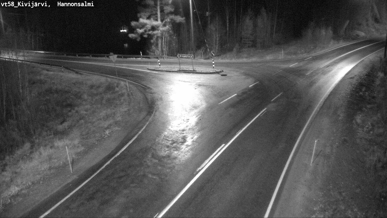 Kelikamerat Kuva Tie 58 Kivijärvi, Hannonsalmi, Kivijärvi, Keski-Suomi