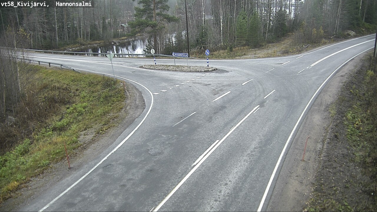 Kelikamerat Kuva Tie 58 Kivijärvi, Hannonsalmi, Kivijärvi, Keski-Suomi