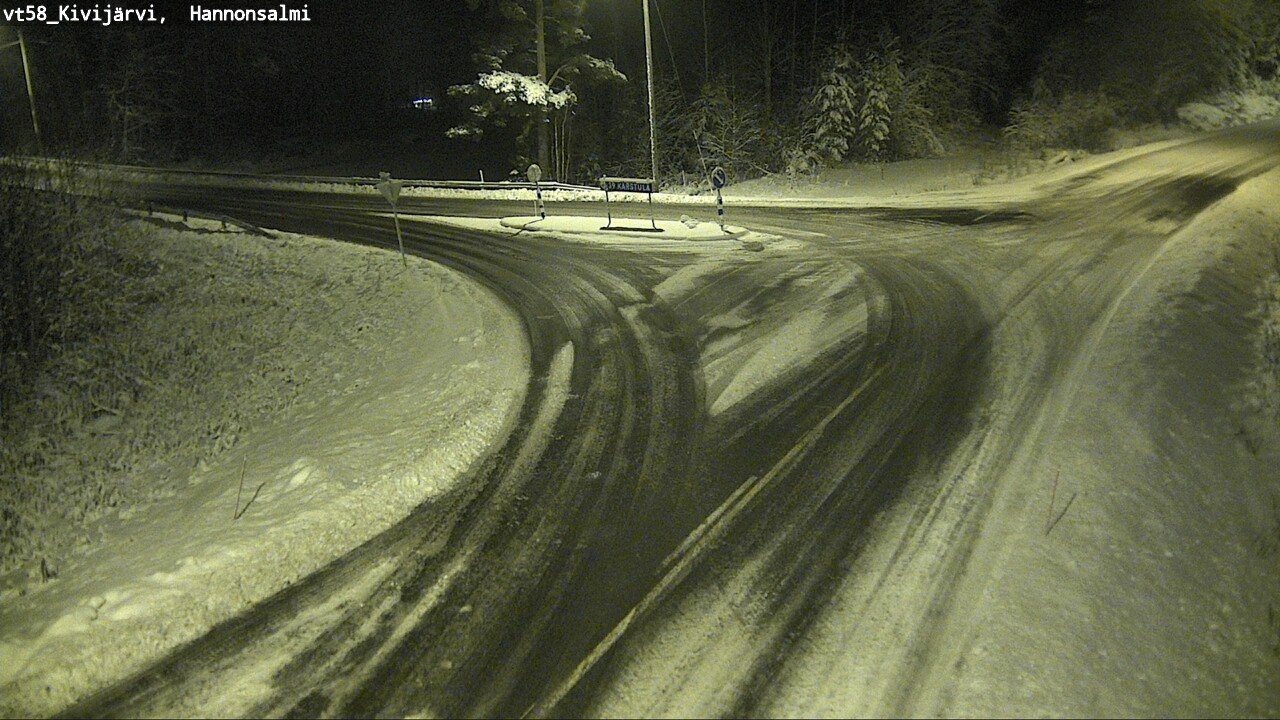 Kelikamerat Kuva Tie 58 Kivijärvi, Hannonsalmi, Kivijärvi, Keski-Suomi