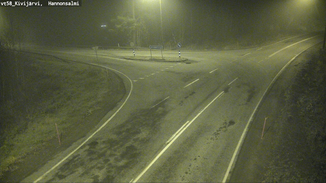 Kelikamerat Kuva Tie 58 Kivijärvi, Hannonsalmi, Kivijärvi, Keski-Suomi