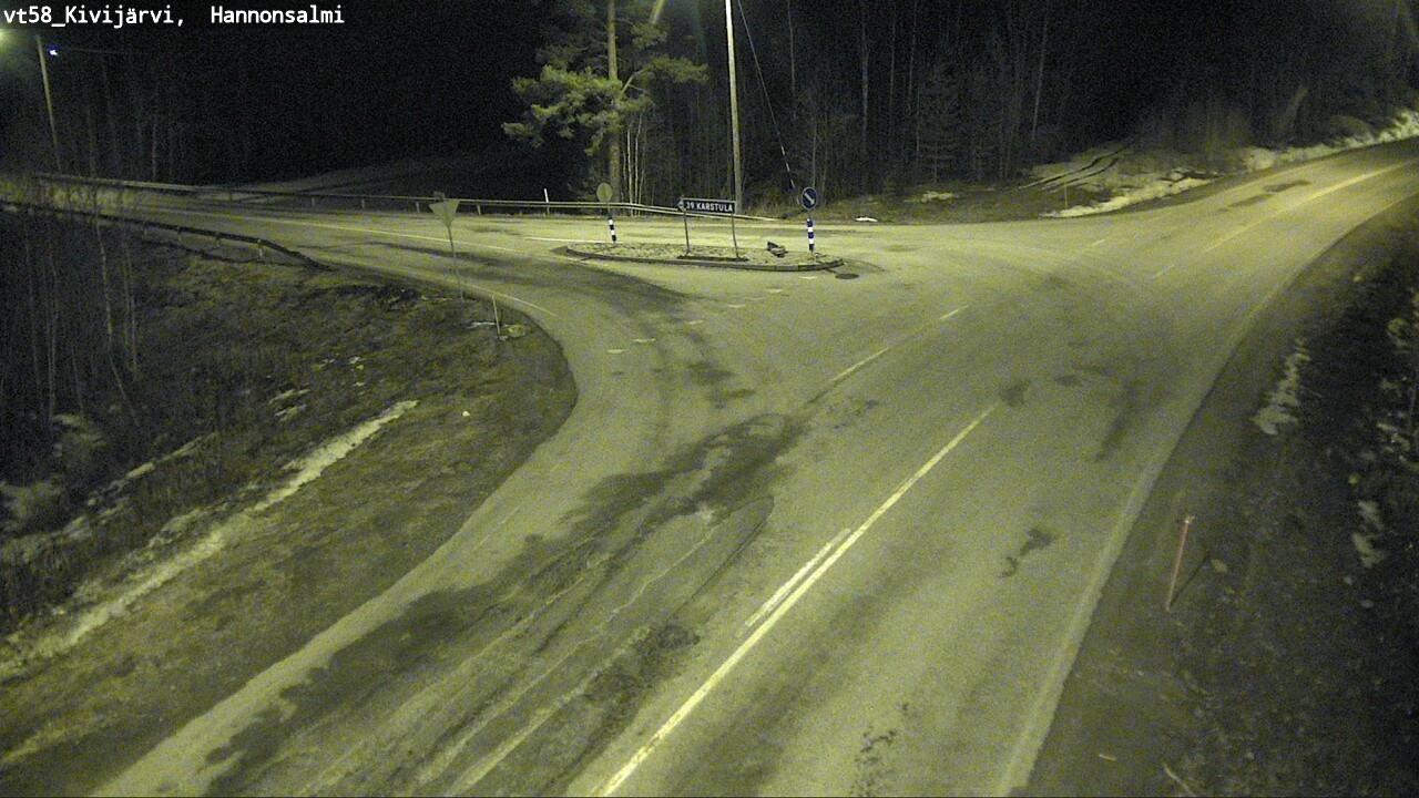 Kelikamerat Kuva Tie 58 Kivijärvi, Hannonsalmi, Kivijärvi, Keski-Suomi