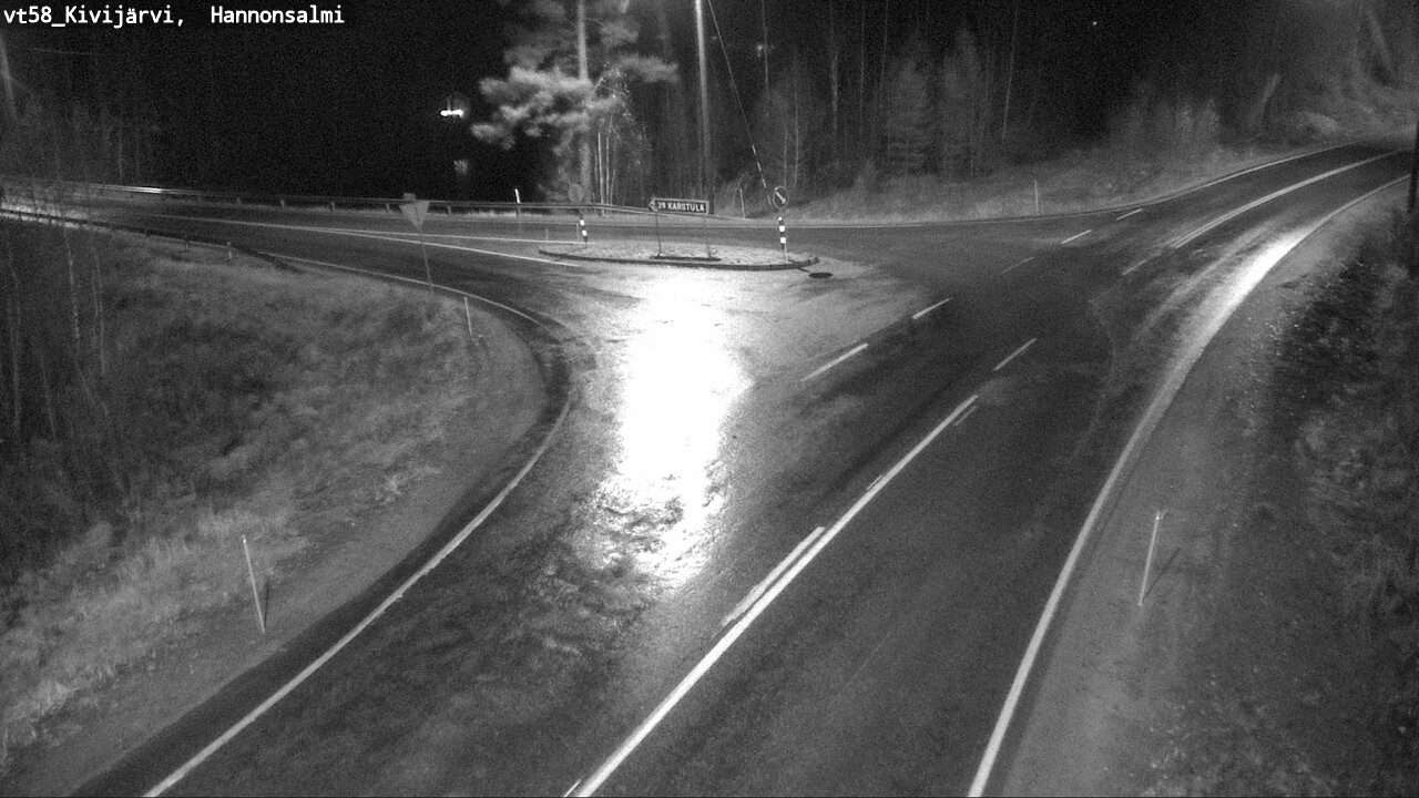 Kelikamerat Kuva Tie 58 Kivijärvi, Hannonsalmi, Kivijärvi, Keski-Suomi