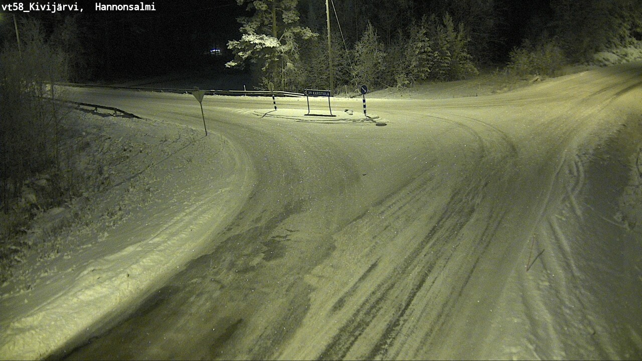 Kelikamerat Kuva Tie 58 Kivijärvi, Hannonsalmi, Kivijärvi, Keski-Suomi