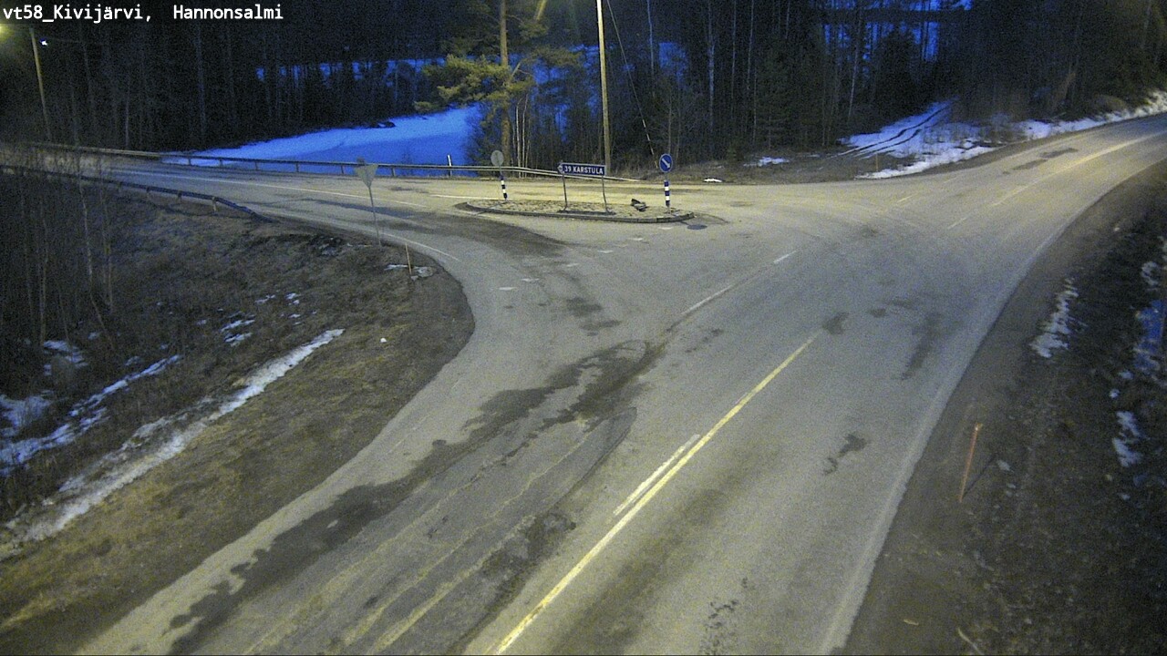 Kelikamerat Kuva Tie 58 Kivijärvi, Hannonsalmi, Kivijärvi, Keski-Suomi