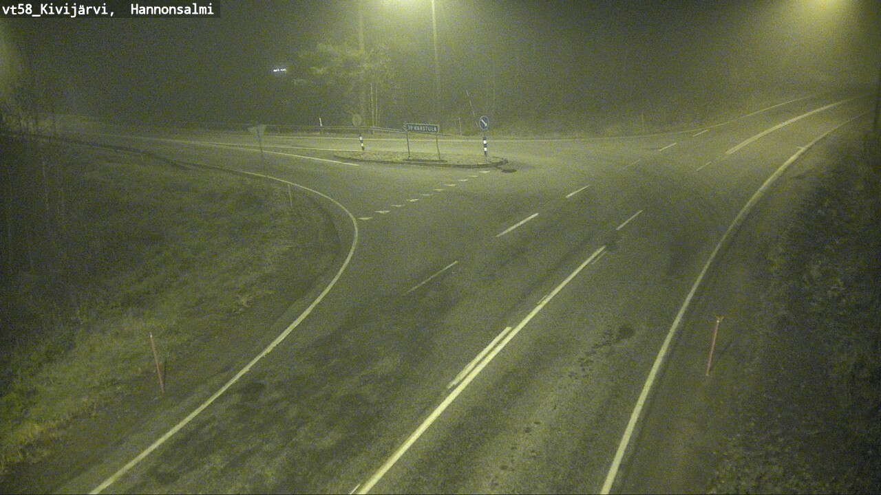 Kelikamerat Kuva Tie 58 Kivijärvi, Hannonsalmi, Kivijärvi, Keski-Suomi