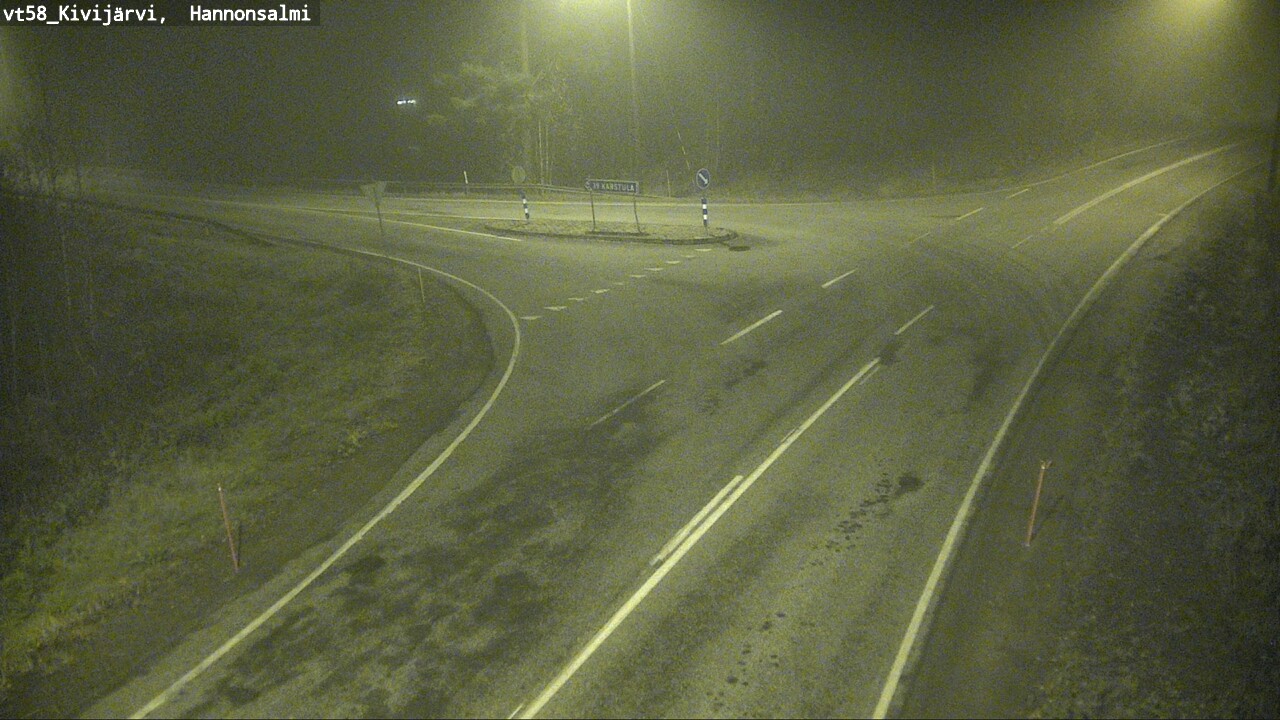 Kelikamerat Kuva Tie 58 Kivijärvi, Hannonsalmi, Kivijärvi, Keski-Suomi