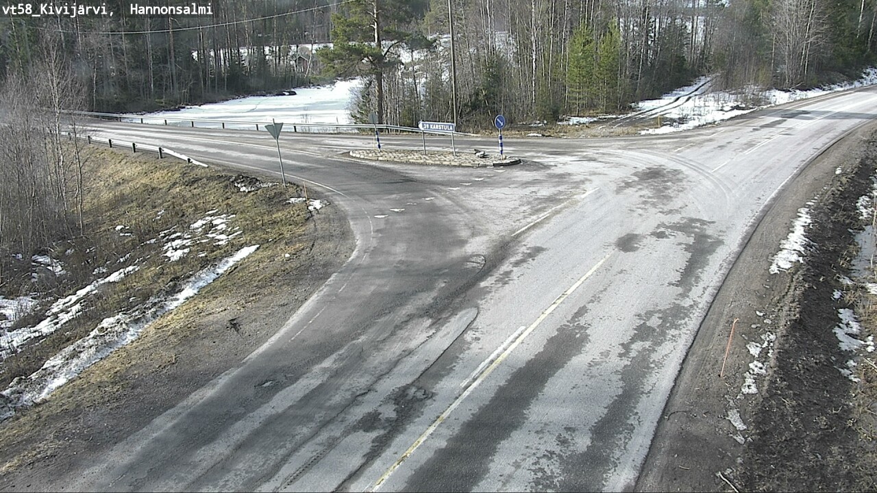 Kelikamerat Kuva Tie 58 Kivijärvi, Hannonsalmi, Kivijärvi, Keski-Suomi