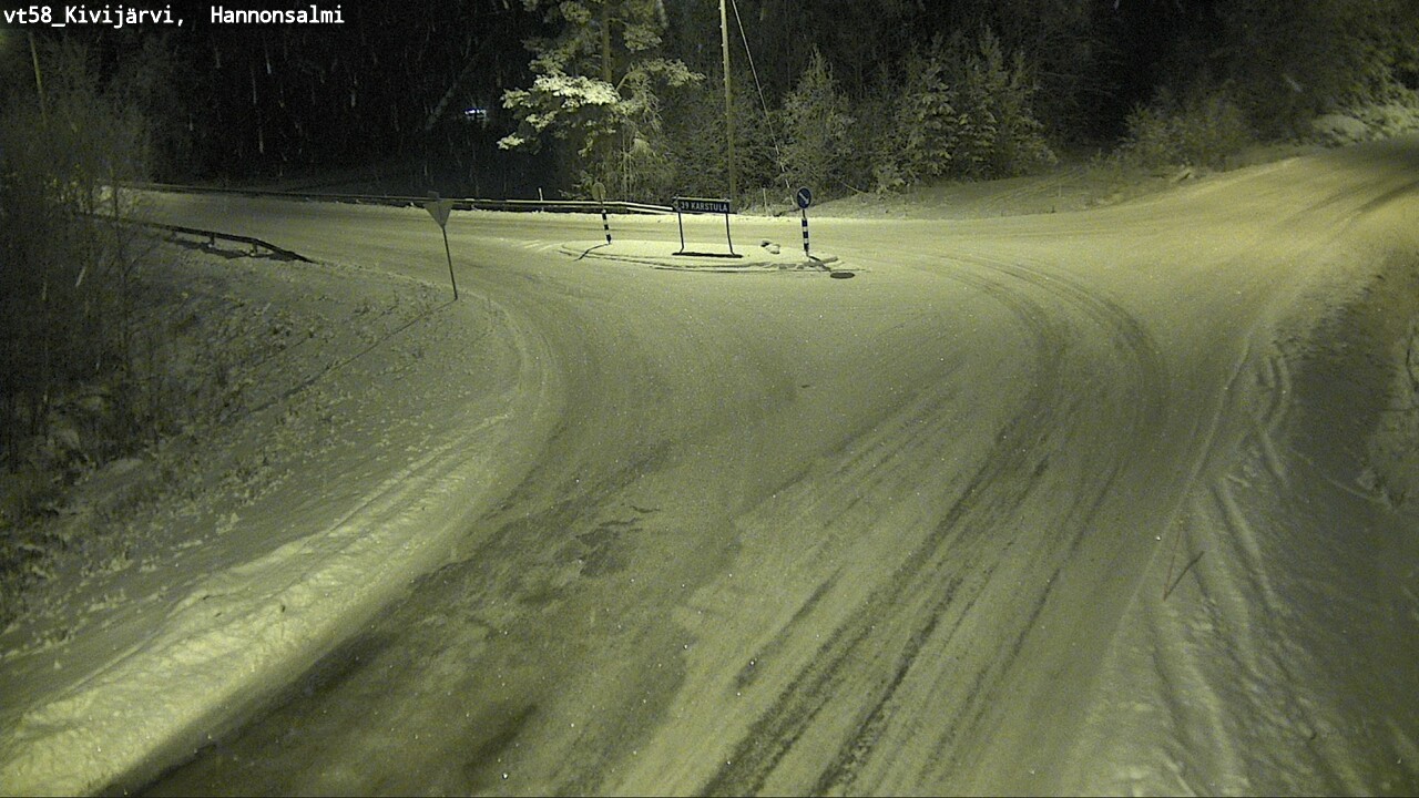 Kelikamerat Kuva Tie 58 Kivijärvi, Hannonsalmi, Kivijärvi, Keski-Suomi