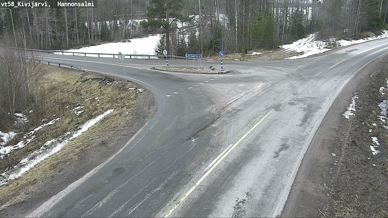 Kelikamerat Kuva Tie 58 Kivijärvi, Hannonsalmi, Kivijärvi, Keski-Suomi