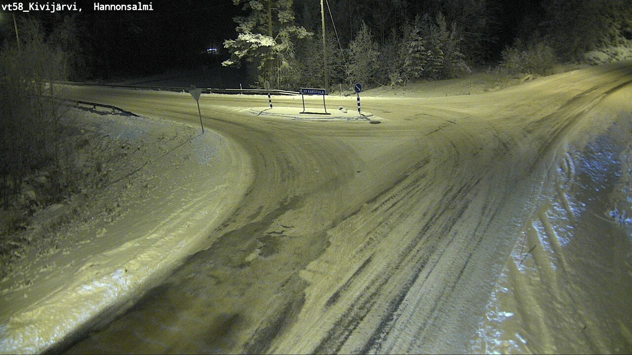 Kelikamerat Kuva Tie 58 Kivijärvi, Hannonsalmi, Kivijärvi, Keski-Suomi