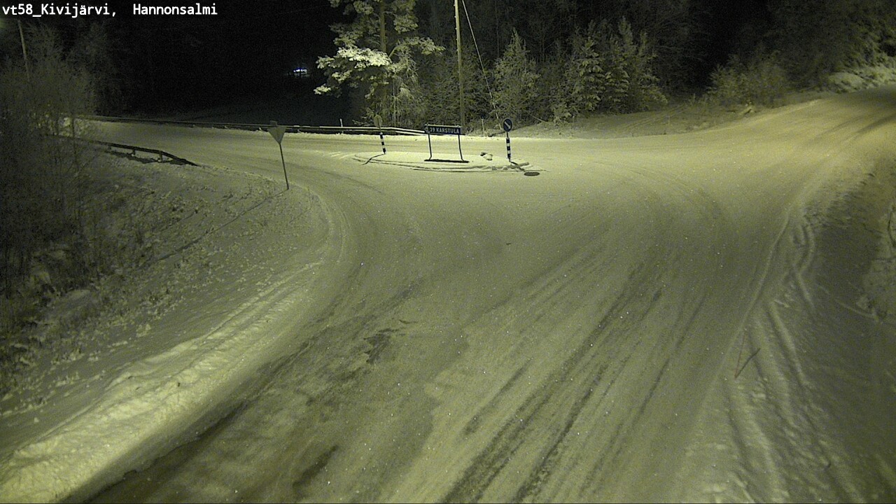 Kelikamerat Kuva Tie 58 Kivijärvi, Hannonsalmi, Kivijärvi, Keski-Suomi