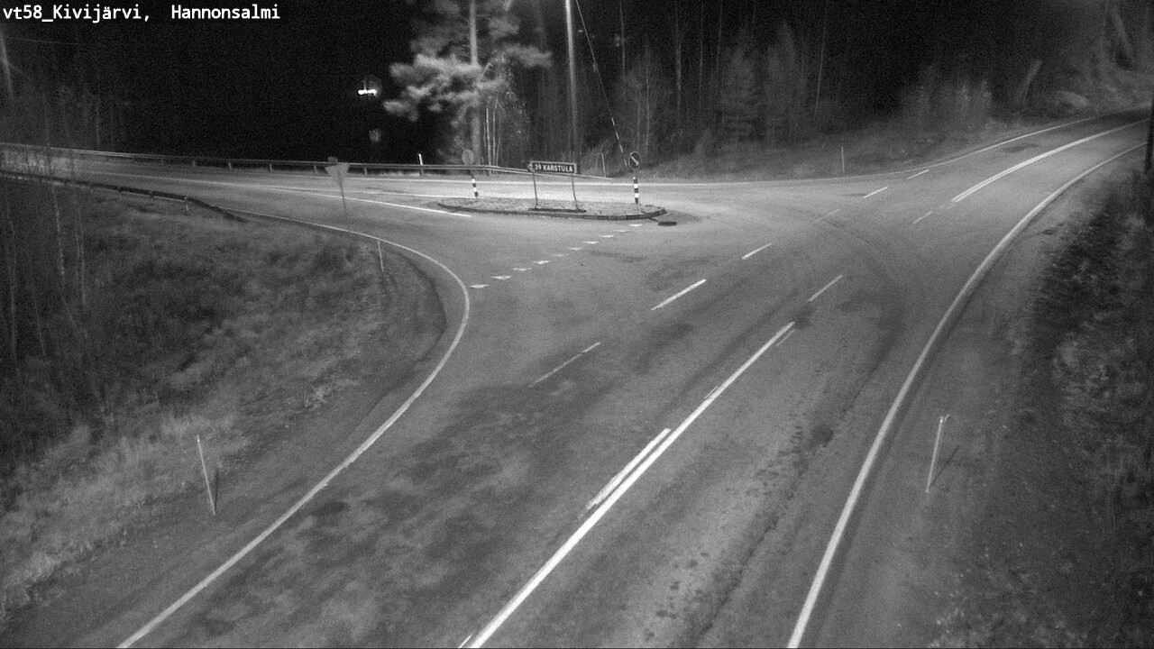 Kelikamerat Kuva Tie 58 Kivijärvi, Hannonsalmi, Kivijärvi, Keski-Suomi