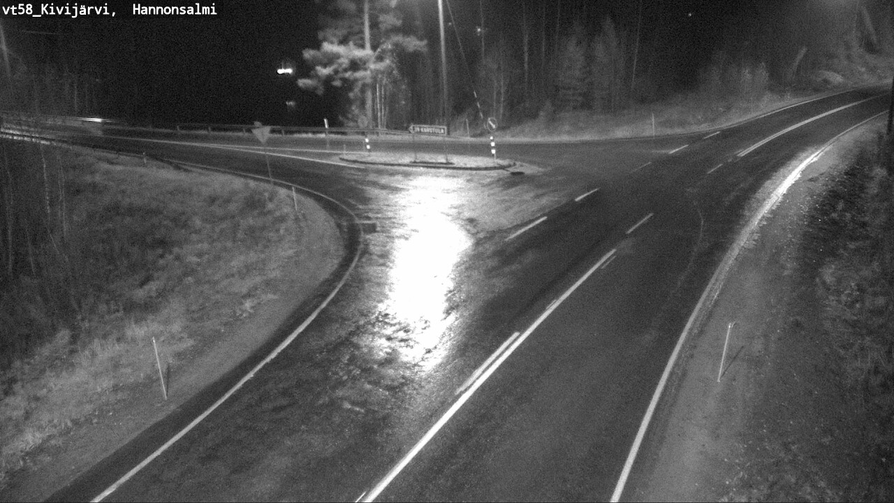 Kelikamerat Kuva Tie 58 Kivijärvi, Hannonsalmi, Kivijärvi, Keski-Suomi
