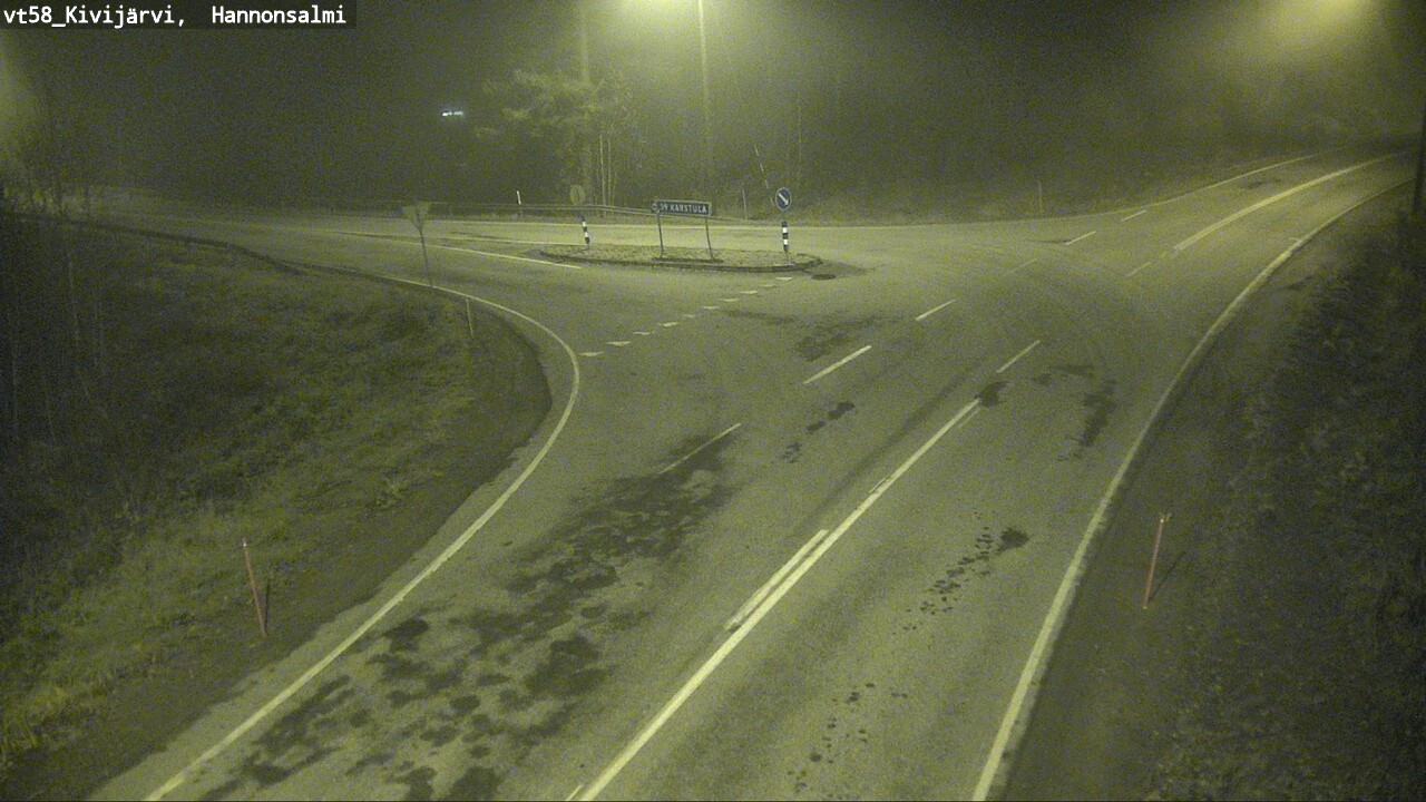 Kelikamerat Kuva Tie 58 Kivijärvi, Hannonsalmi, Kivijärvi, Keski-Suomi