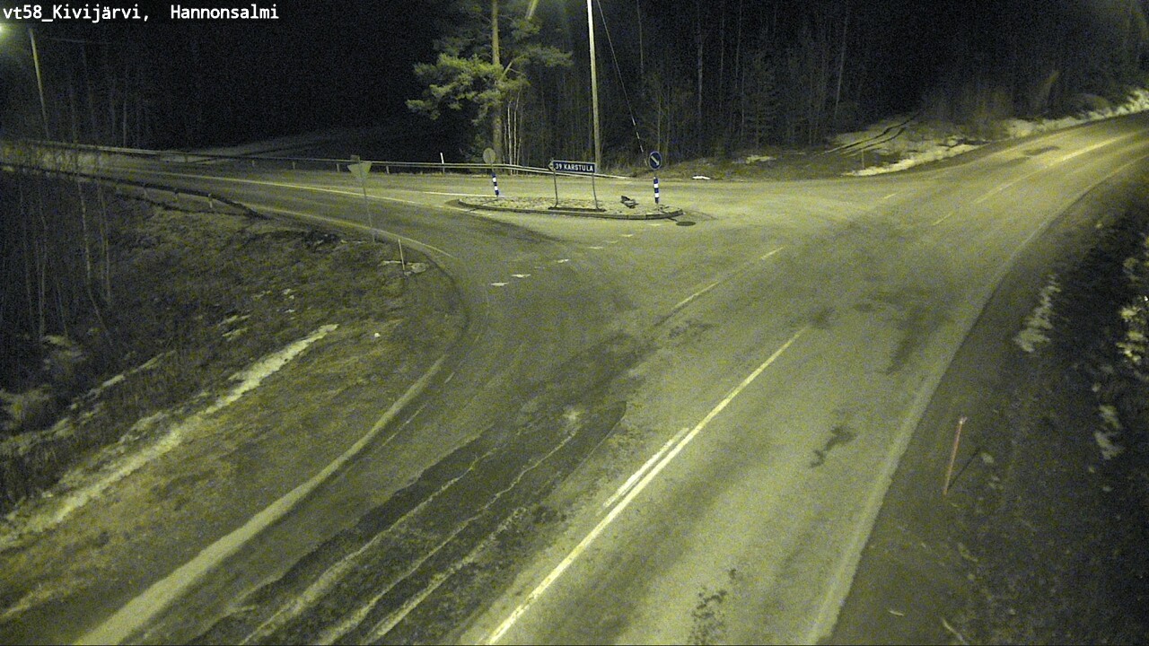 Kelikamerat Kuva Tie 58 Kivijärvi, Hannonsalmi, Kivijärvi, Keski-Suomi