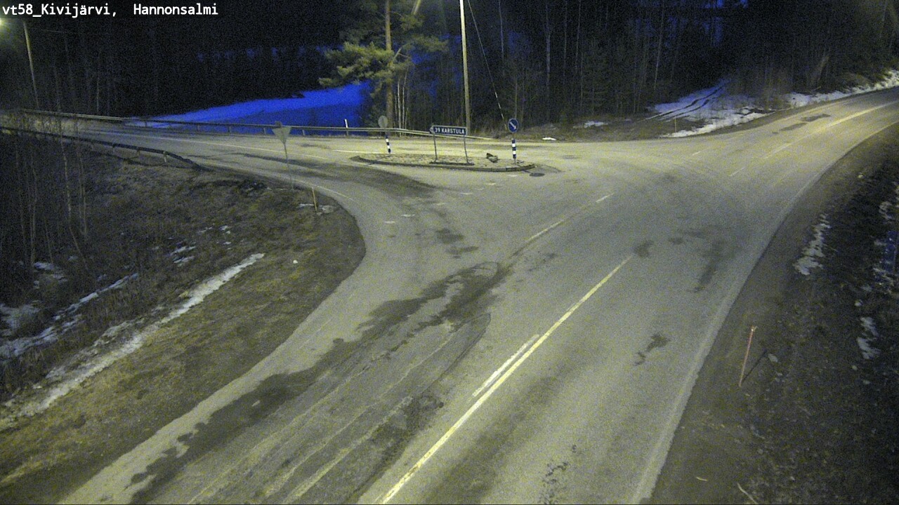 Kelikamerat Kuva Tie 58 Kivijärvi, Hannonsalmi, Kivijärvi, Keski-Suomi