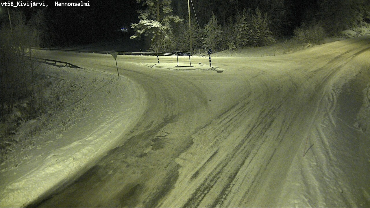 Kelikamerat Kuva Tie 58 Kivijärvi, Hannonsalmi, Kivijärvi, Keski-Suomi