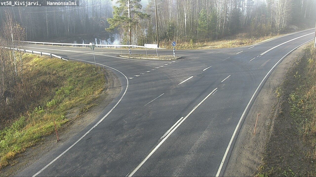 Kelikamerat Kuva Tie 58 Kivijärvi, Hannonsalmi, Kivijärvi, Keski-Suomi