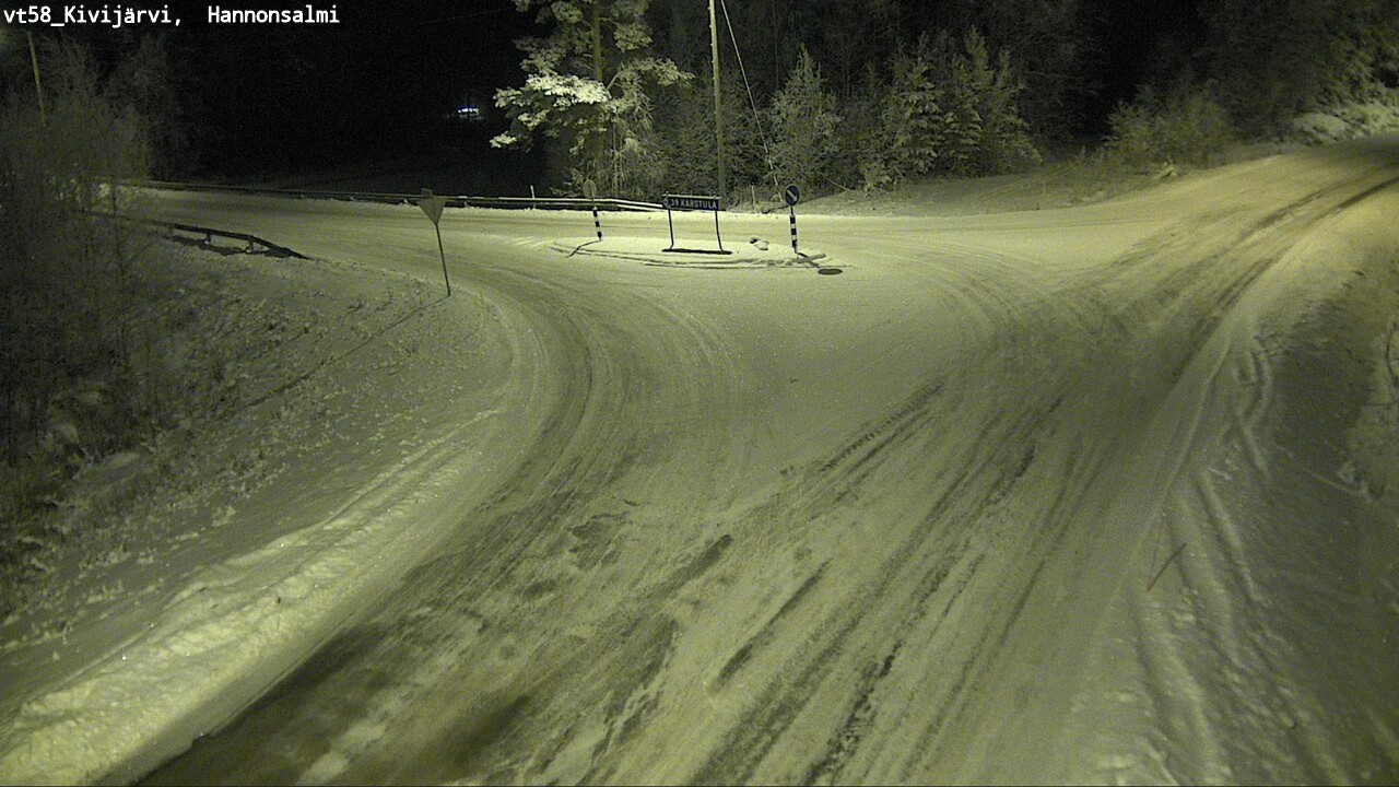 Kelikamerat Kuva Tie 58 Kivijärvi, Hannonsalmi, Kivijärvi, Keski-Suomi