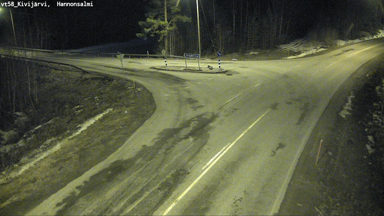 Kelikamerat Kuva Tie 58 Kivijärvi, Hannonsalmi, Kivijärvi, Keski-Suomi