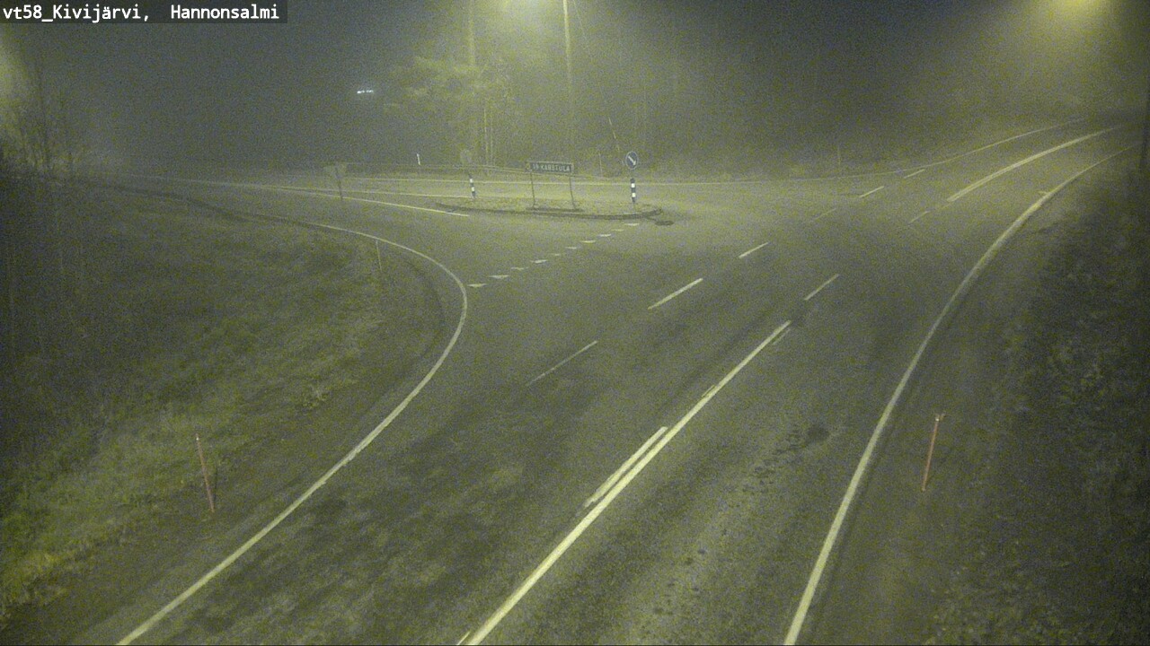 Kelikamerat Kuva Tie 58 Kivijärvi, Hannonsalmi, Kivijärvi, Keski-Suomi