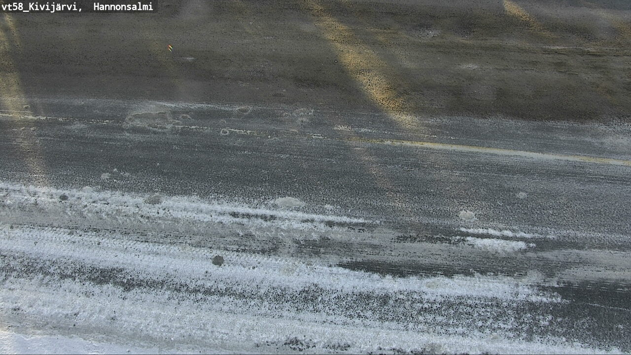 Weather Camera Image Road 58 Kivijärvi, Hannonsalmi, Kivijärvi, Keski-Suomi