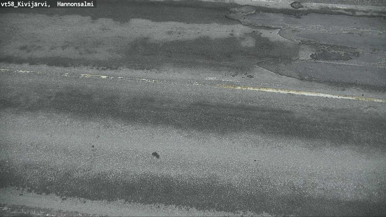 Weather Camera Image Väg 58 Kivijärvi, Hannonsalmi, Kivijärvi, Keski-Suomi