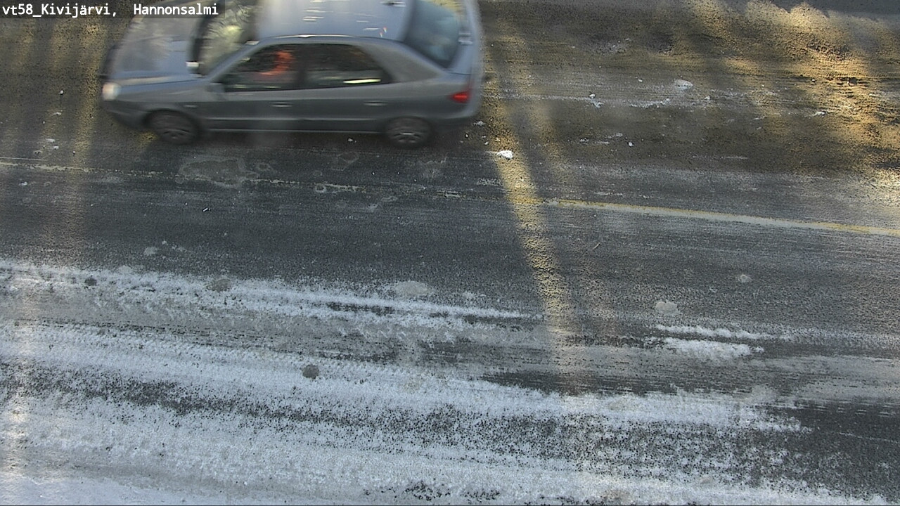 Weather Camera Image Road 58 Kivijärvi, Hannonsalmi, Kivijärvi, Keski-Suomi