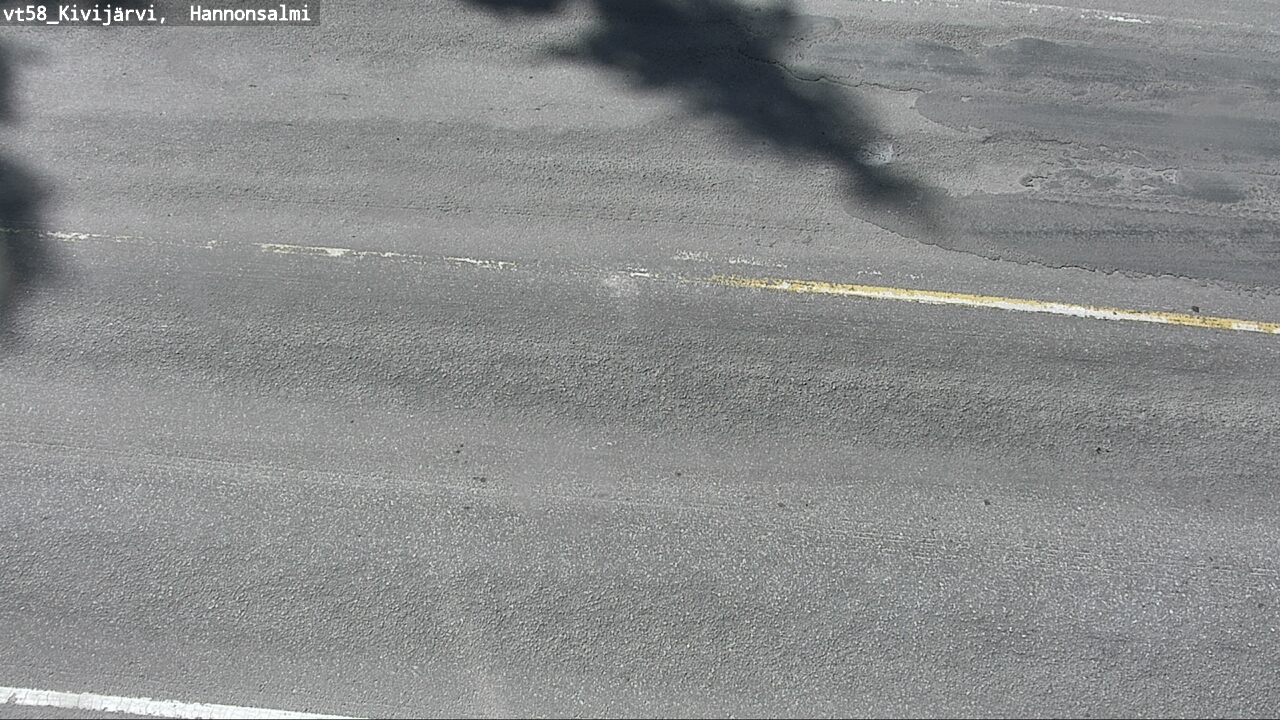 Weather Camera Image Road 58 Kivijärvi, Hannonsalmi, Kivijärvi, Keski-Suomi